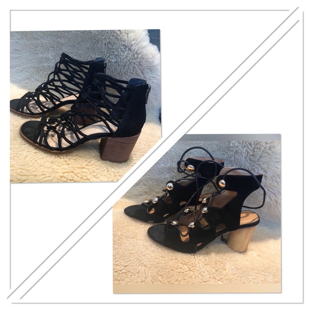 (2) pair sandals size 7